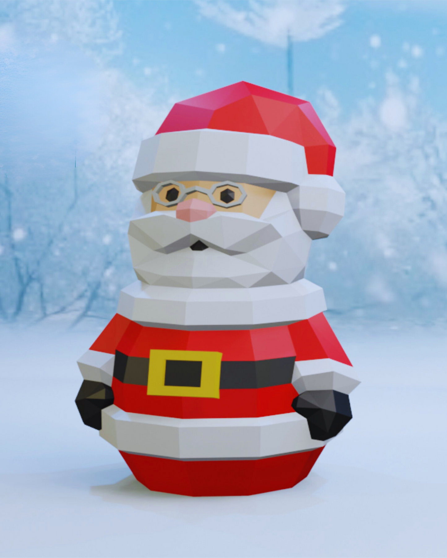 Bombonera Papa Noel