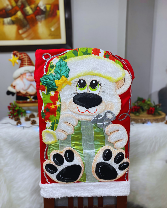 Forro de silla oso polar