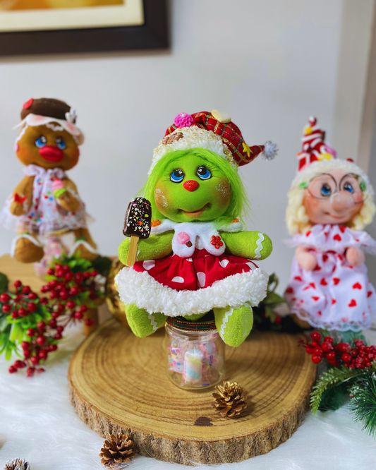 Bombonera grinch bebe