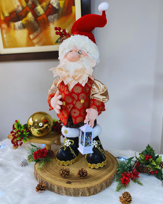 Don noel con farol