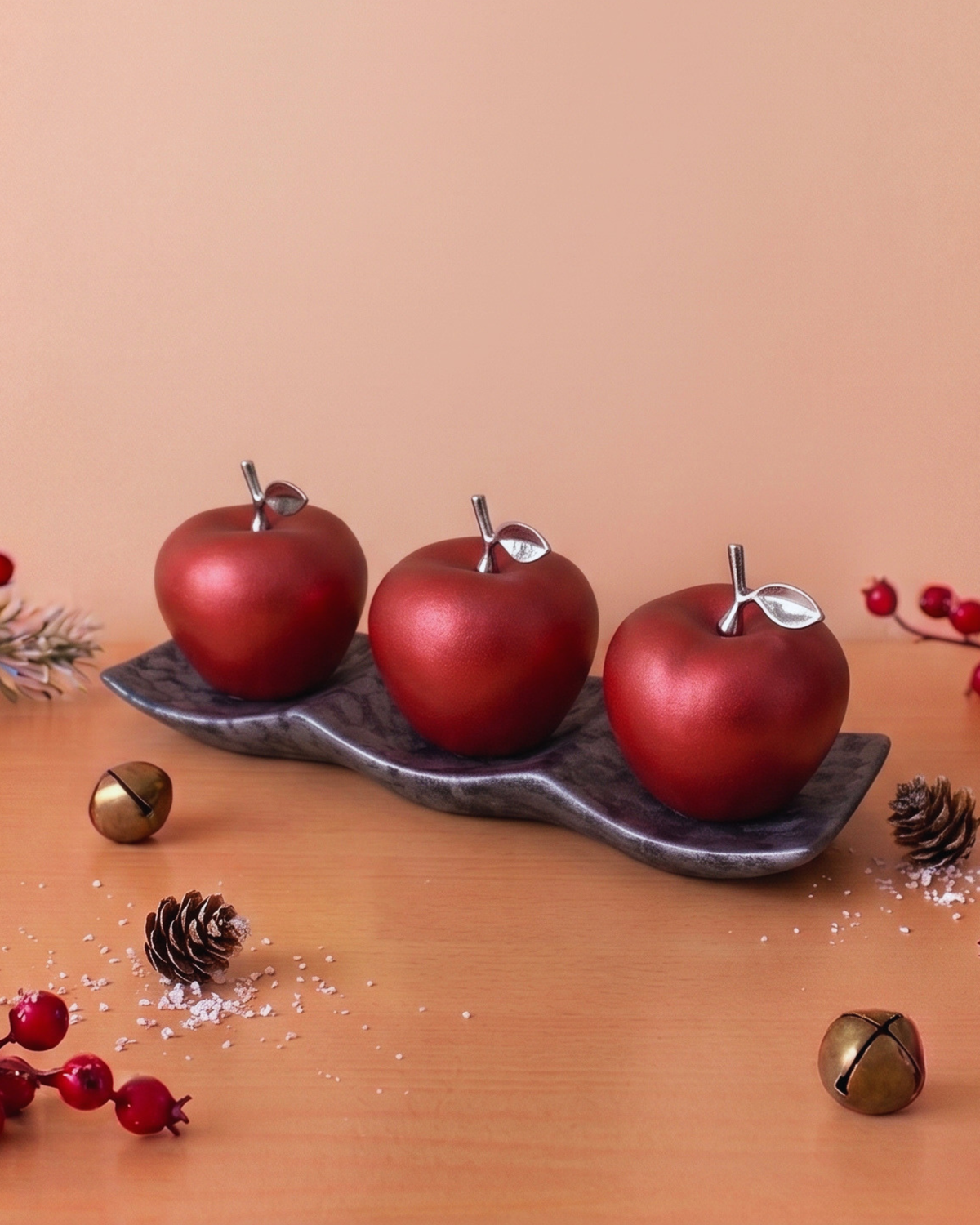 Juego de Manzanas Navideñas