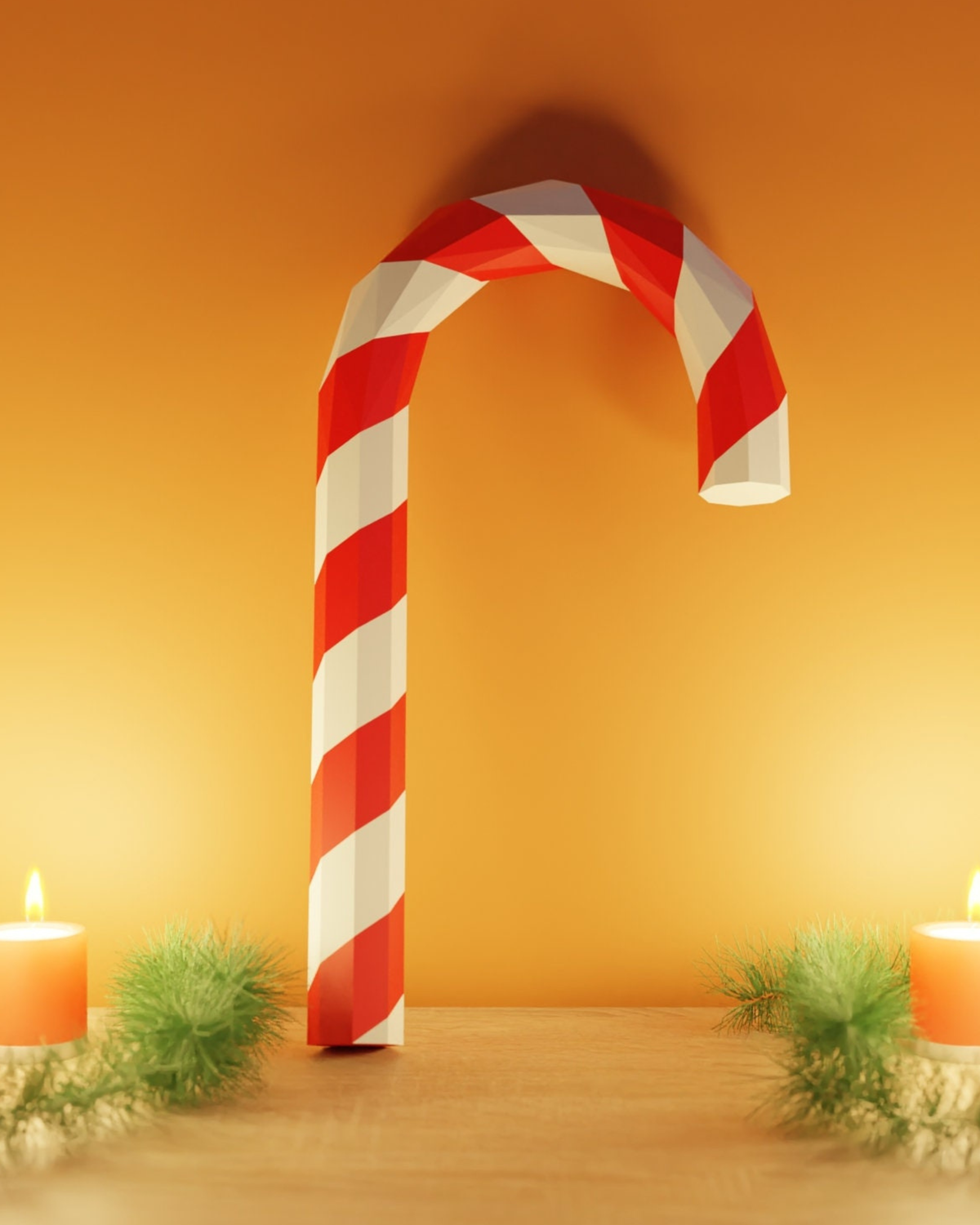 Bastón Navideño