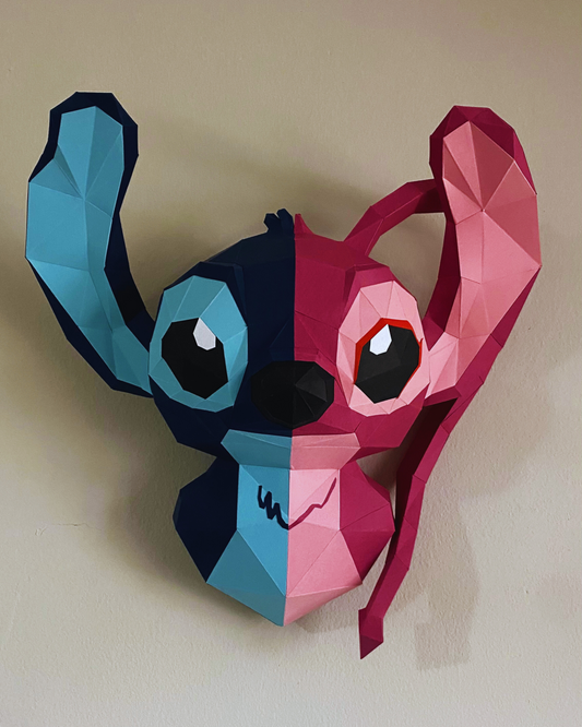 Stitch y Angel Corazón