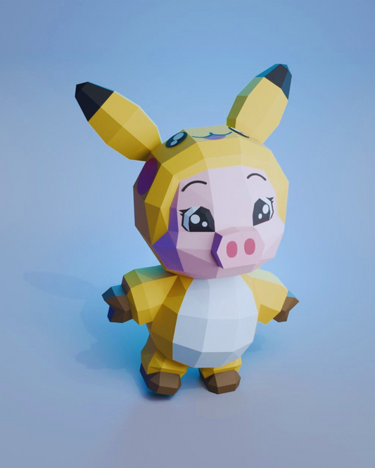 Cerdito Pikachu