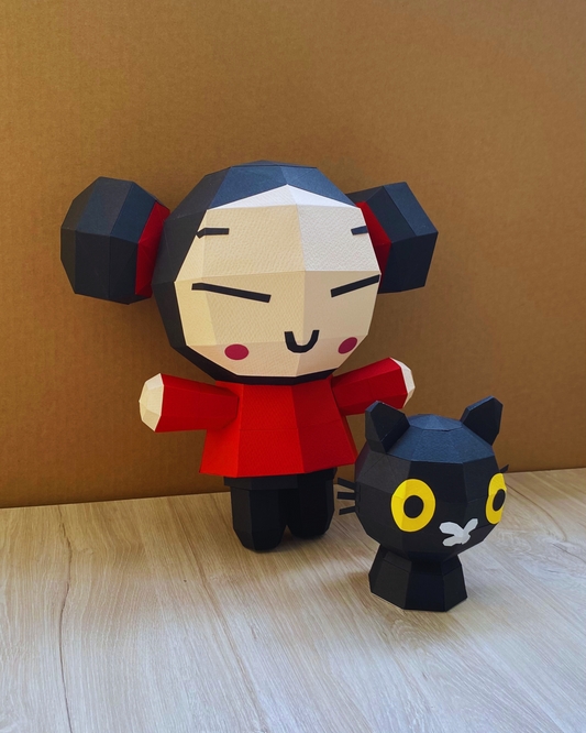 Pucca y gato